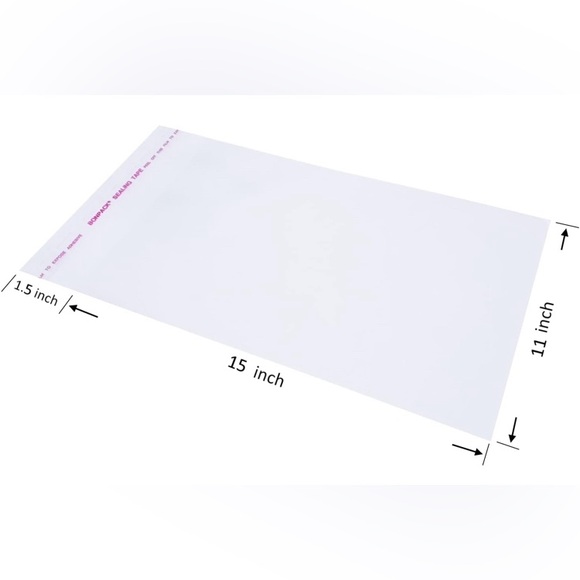 Other - Clear Poly Mailer  11”X15” Envelope (15)